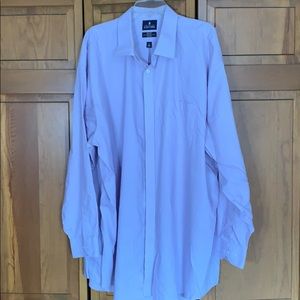 Stafford 20 men’s shirt purple micro plaid